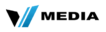 V Media Logo