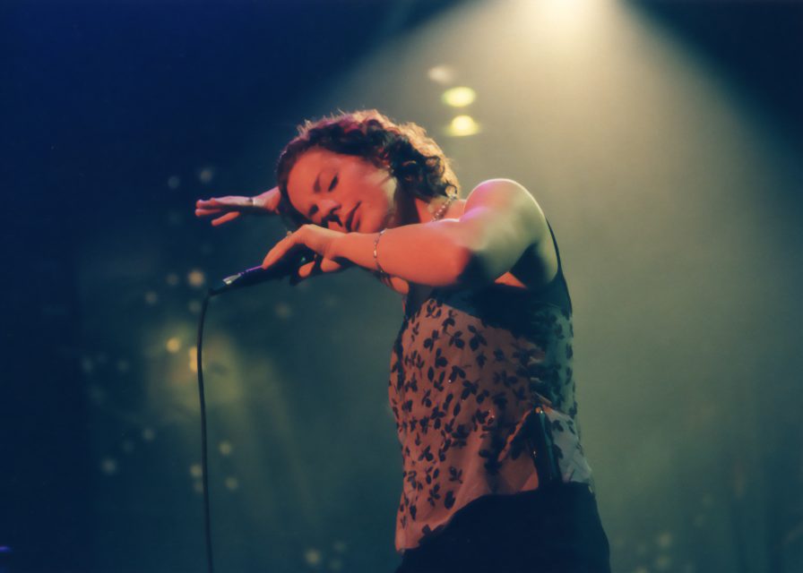 Sarah McLachlan Performing At Lilith Fair, Thunderbird Stadium, Vancouver, Aug 24, 1997 Photo Credit Crystal Heald